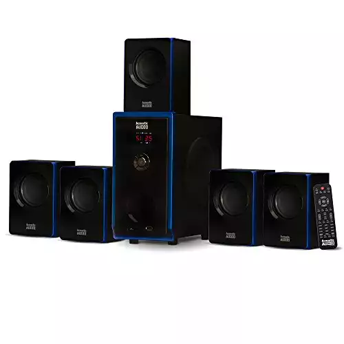 Acoustic Audio AA5102 5.1 Surround Sound System