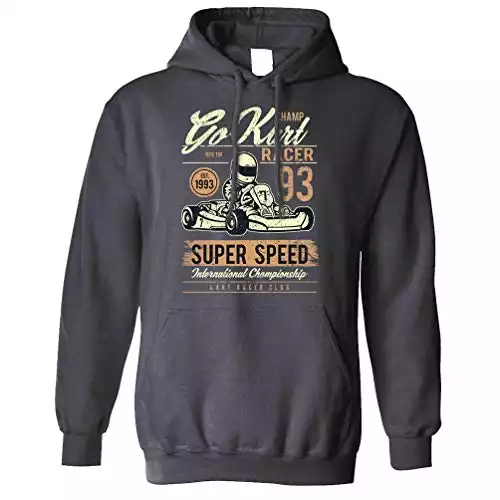 Retro Art Go Karting Hoodie