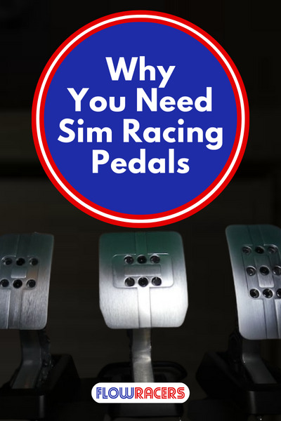 Thrustmaster T-LCM sim racing pedals with a wooden background, Why You Need Sim Racing Pedals