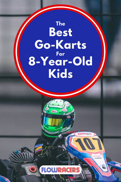 Go-kart racing driver with full racing gear on sitting in their go-kart, The Best Go-Karts For 8-Year-Old Kids