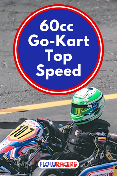 A child sitting in a Benik racing go-kart in their grid slot ready to start a race, 60cc Go-Kart Top Speed