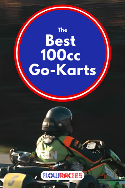 Someone driving a green Merlin racing go-kart on a track, The Best 100cc Go-Karts