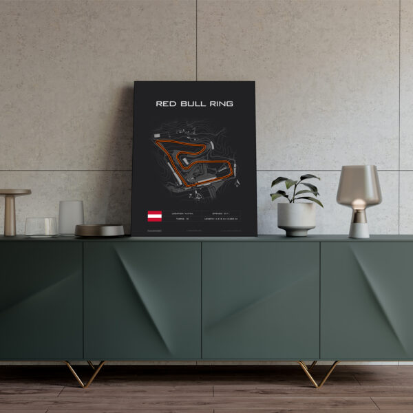 Red Bull Ring Race Track Poster - Image 2