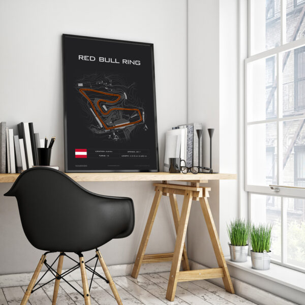 Red Bull Ring Race Track Poster - Image 3