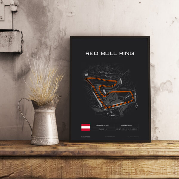 Red Bull Ring Race Track Poster - Image 4