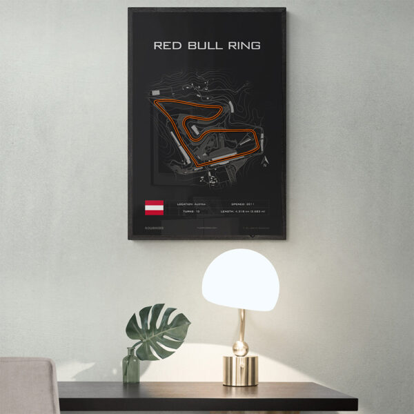 Red Bull Ring Race Track Poster - Image 5